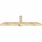 Ekena Millwork Eugene Rough Sawn Timber Gable Bracket, Douglas Fir, 96"W x 28"H x 6"D x 6"F, 7/12 Pitch GBW096X28X0606EUG00RDF - alternate 2